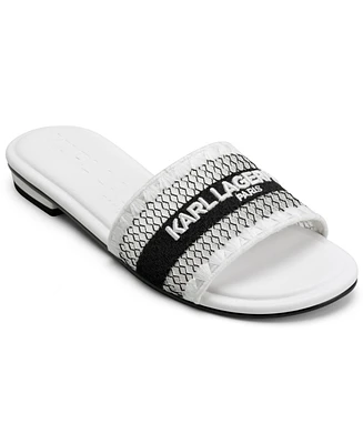 Karl Lagerfeld Paris Women's Cairra Flat Sandals