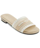 Karl Lagerfeld Paris Women's Cairra Flat Sandals
