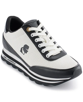 Karl Lagerfeld Paris Women's Maico Lace-Up Sneakers