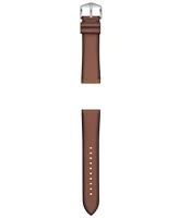 Fossil Men Brown Leather Watch Band, 22mm