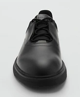 Mango Men's Coolmax Combined Leather Shoes