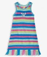 Disney Toddler and Little Girls Crochet With Fringe Hem Dress