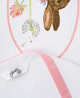 Fiesta Easter Bunny Cotton Kitchen Towel Set, 16" x 28"