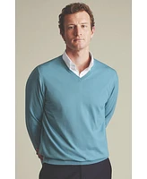 Charles Tyrwhitt Men's Merino V-Neck Sweater