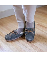 Minnetonka Women's Sheepskin Hardsole Slippers