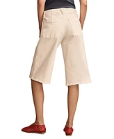 Lucky Brand Women's Mid-Rise Culottes