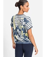 Olsen Women's Multi-Print T-Shirt