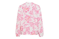 Olsen Women's Floral Tunic Blouse