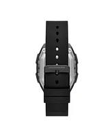 Skechers Women's Sawtelle Digital, Black Polycarbonate Watch