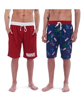 Avengers Boys Marvel 2 Pack Pajama Shorts