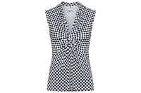 Olsen Women's Polka Dot Sleeveless Shell
