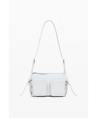 Desigual Women's Small leather bag with pockets