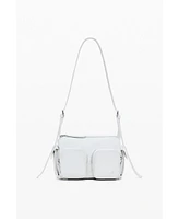 Desigual Women's Small leather bag with pockets