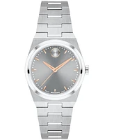 Movado Women's Bold Quest Swiss Quartz Stainless-Steel Watch, 28mm