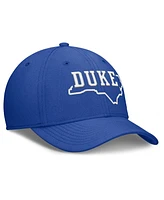 Nike Men's Royal Duke Blue Devils Local Swoosh Flex Hat