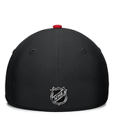 Fanatics Men's Black/Red Ottawa Senators Authentic Pro Rink Flex Hat