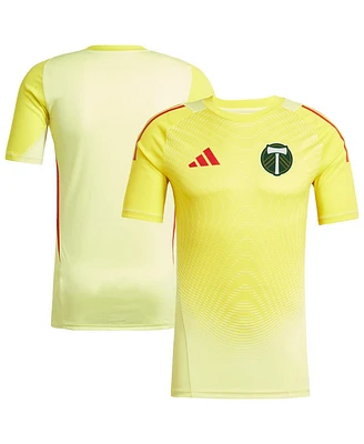 Adidas Men's Yellow Portland Timbers 2025 Goalkeeper Jersey