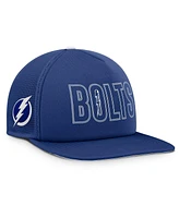Fanatics Men's Blue/White Tampa Bay Lightning Authentic Pro Hometown Rink Foam Trucker Snapback Hat