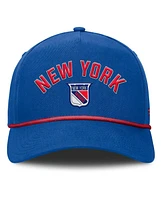 Fanatics Men's Royal New York Rangers Decades Collection A-Frame Rope Adjustable Hat
