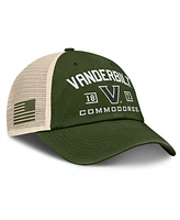 Fanatics Men's Olive Vanderbilt Commodores Oht Military Appreciation Frontier Trucker Adjustable Hat