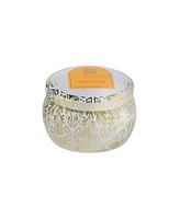 Aromatique Valencia Printed Tin Candle with Lid, 4 oz.