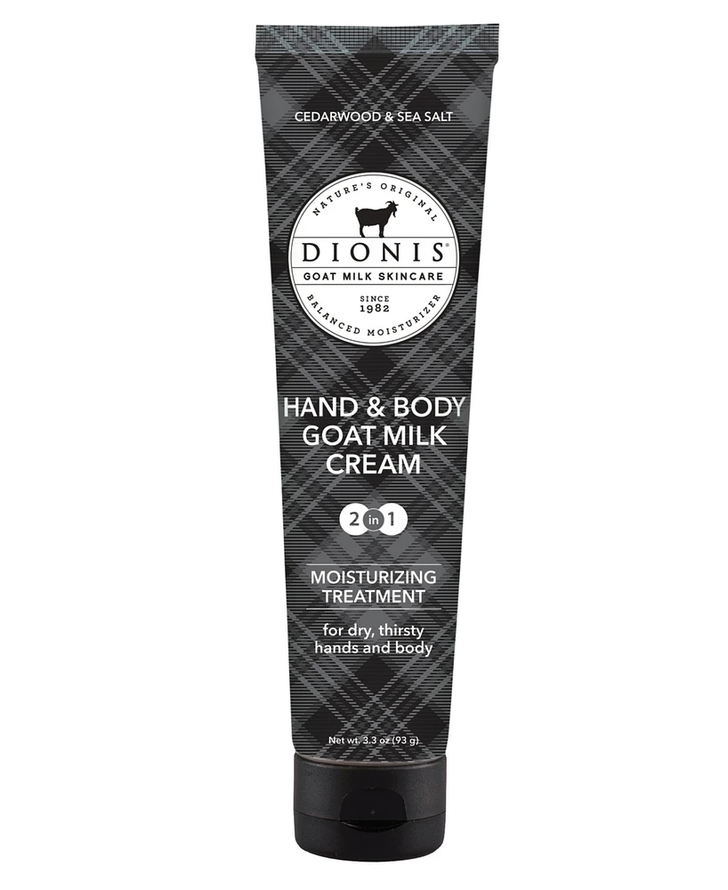 Dionis Goat Milk Cedarwood Sea Salt Hand and Body Cream