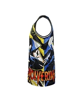 Lids Men's Black Wolverine Comic Big Print Mesh Jersey