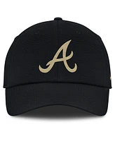 Nike Men's Black Atlanta Braves Club Adjustable Hat