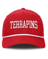 Fanatics Men's Red Maryland Terrapins Foul Ball Rope Adjustable Hat