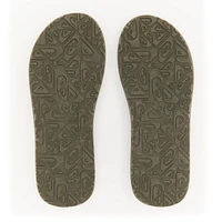 Quiksilver Men's Carver Suede Flip Flops