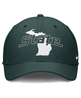 Nike Men's Green Michigan State Spartans Local Swoosh Flex Hat