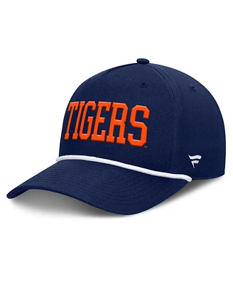 Fanatics Men's Navy Auburn Tigers Foul Ball Rope Adjustable Hat