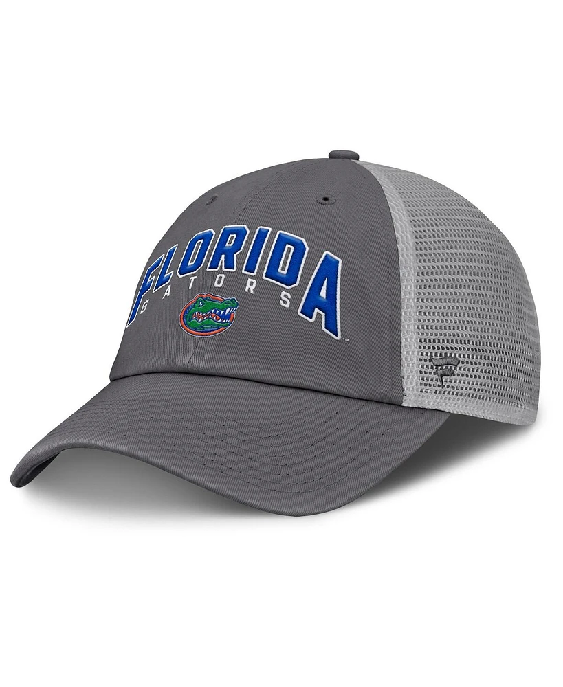 Fanatics Men's Charcoal Florida Gators Ionic Trucker Adjustable Hat