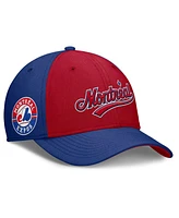 Nike Men's Blue/Red Montreal Expos Rise Swoosh Performance Flex Hat