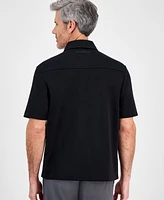 Michael Kors Men's Double-Knit Zip Sweatshirt