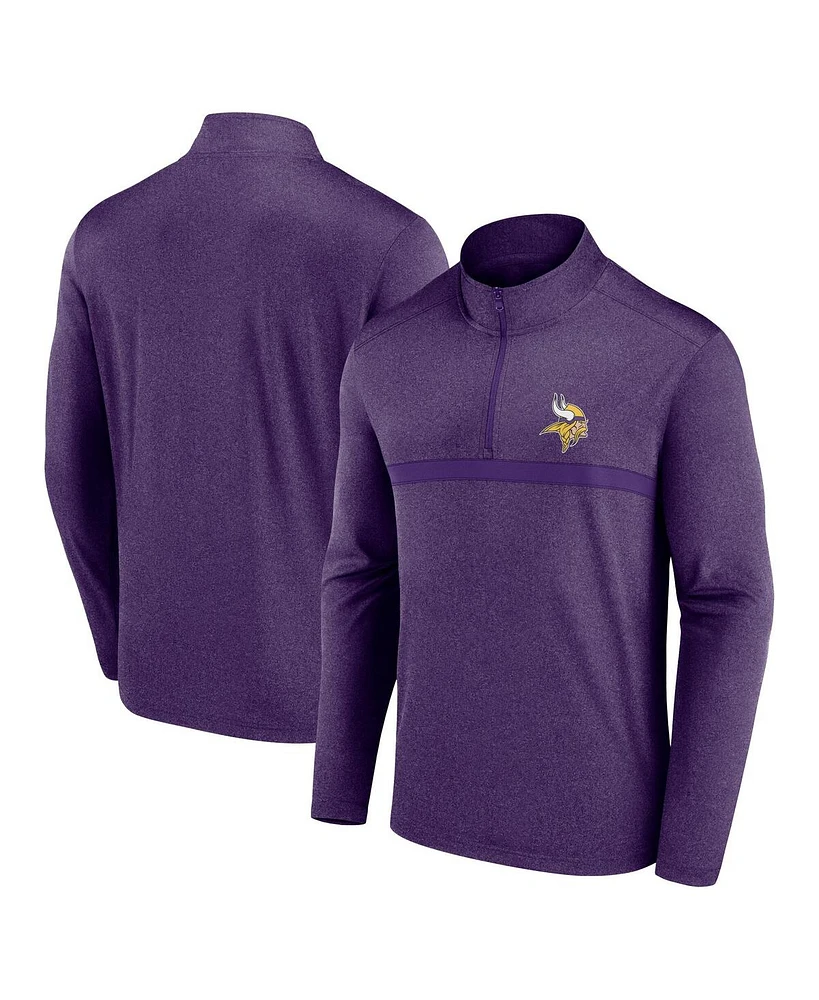 Fanatics Men's Purple Minnesota Vikings Head-to-Head Quarter-Zip Sweatshirt