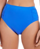 Bleu by Rod Beattie Women's Key Item Side-Shirred Bikini Bottoms