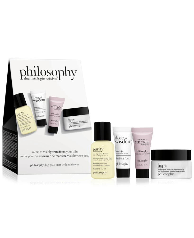 philosophy 4-Pc. Skincare Icons Mini Set