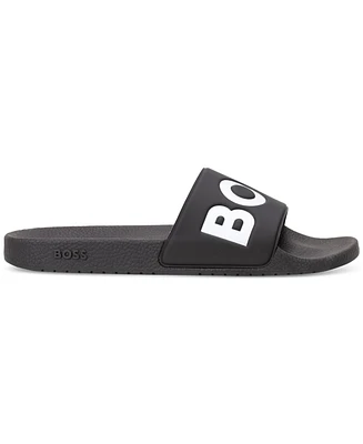 Boss by Hugo Men's Aryeh_Slid_Npvlg Slip-On Slide Sandals