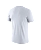 Nike Men's White Purdue Boilermakers 2025 On-Court Bench T-Shirt