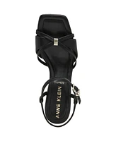 Anne Klein Women's Jelena Ankle Buckle Strap Dress Sandals