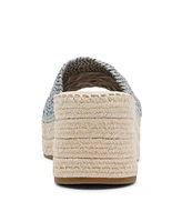 Anne Klein Women's Cruz Platform Espadrille Wedge Sandals