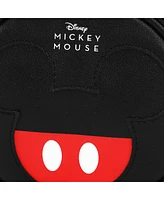 Disney Mickey Mouse Ears & Shorts Black 5" Cosmetic Toiletry Bag