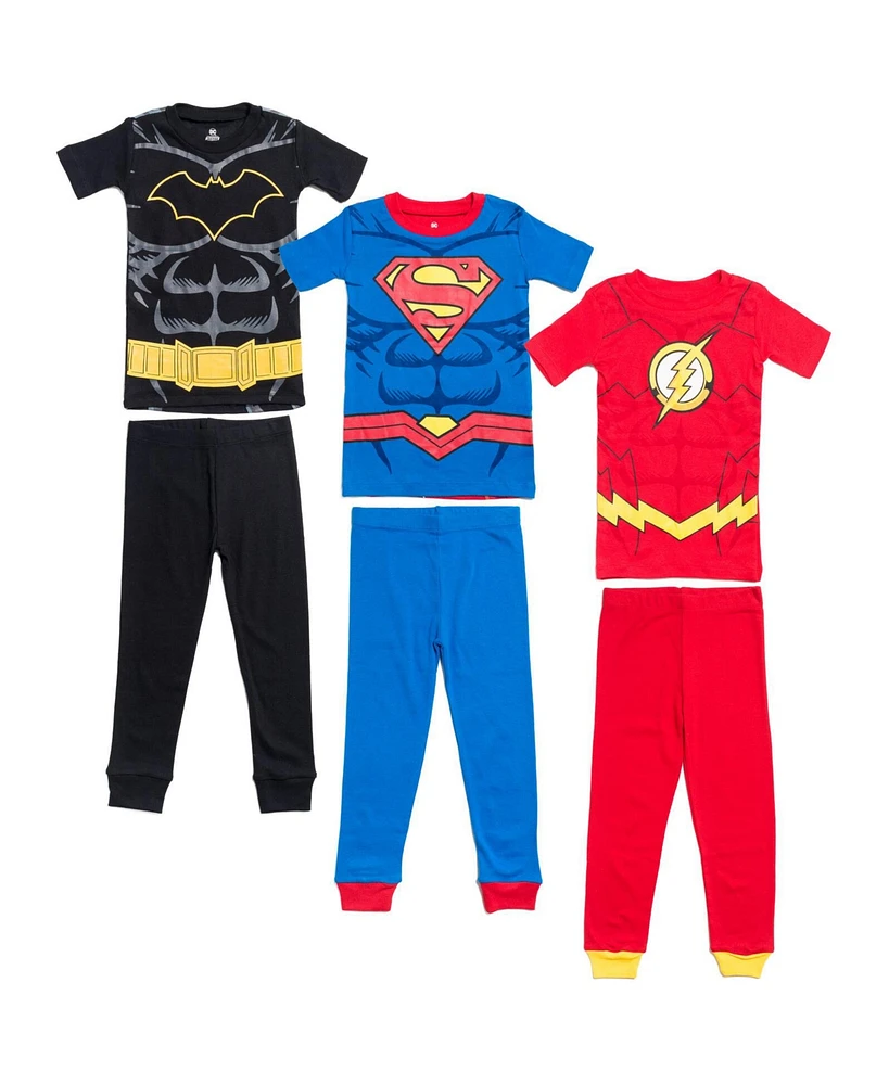 Justice League Toddler Boys Dc Comics Pajama Shirts and Pants