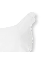 Hope & Henry Baby Brimmed Linen Bonnet