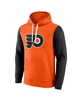 Fanatics Men's Orange Philadelphia Flyers Team Pullover Hoodie