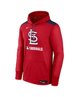 Nike Men's Red St. Louis Cardinals Authentic Collection Performance Pullover Hoodie