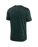 Nike Men's Green Athletics Authentic Collection Velocity Performance Practice T-Shirt