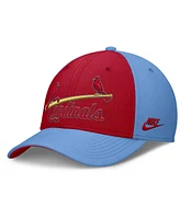 Nike Men's Light Blue/Red St. Louis Cardinals Rise Swoosh Performance Flex Hat