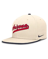 Nike Men's Natural Arizona Wildcats Primetime True Performance Fitted Hat